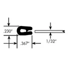 Fairchild 1581-50 Edge Trim, Pvc, Ft Length, 1/4 In Overall Width, Style: New. Price: $38.15.