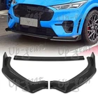 2021-2025 Ford Mustang Mach-e Gt Matt Black Front Bumper Lip Body Spoiler New. Price: $65.50.