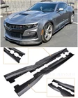 For 16-UP Camaro Rs & Ss T6 Style Abs Plastic Side Skirts Rocker Panel Extension New. Price: $129.98.