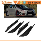 4PC Carbon Look Universal Front Canards Bumper Fin Splitter Valence Spoiler Lip New. Price: $15.21.