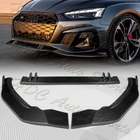 For 2020-2022 Audi A5 S5 S-line Carbon Fiber Front Bumper Spoiler Splitter Lip New. Price: $249.99.