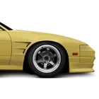 For Nissan 240SX 89-94 D1 Sport Style Fiberglass Front Fenders Unpainted New. Price: $431.00.