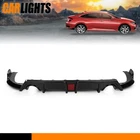 Rear Lip Diffuser Body Kit Led Light Fits 2016-2021 Honda Civic New. Price: $107.80.