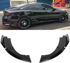 Glossy Black Left Right Rear Bumper Canard Splitter Diffuser Valence Lower Spoi New. Price: $58.99.