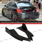 2PCS Glossy Black Rear Bumper Diffuser Splitter Canards For Mercedes Benz W205 New. Price: $43.99.