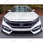 For 2017-2021 Honda Civic Si Hatchback Carbon Painted Front Bumper Lip Spoiler New. Price: $58.99.