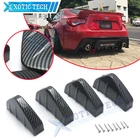 For Scion Tc Xb Fr-s Frs Carbon Fiber Pattern Rear Bumper Lip Splitter Diffuser New. Price: $15.99.