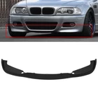 Black Painted Bumper Lip Spoiler Plastic Fits 2001-2006 Bmw M3 Base 3.2L Front New. Price: $62.09.