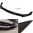 Front Bumper Lip Spoiler For Honda Civic 2014-2021 Splitter Gloss Black Plastic New. Price: $50.72.