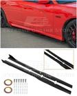 For 15-UP Dodge Charger Srt Track Style Glossy Black Side Skirt Rocker Panels New. Price: $149.98.
