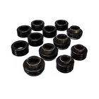 Energy Suspension 3.4130G Polyurethane Body Mount Bushings Black New. Price: $107.45.