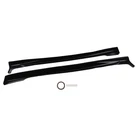 Abs Side Panel Extension Kit For Infiniti Q50 2014-2023 Matte Black Skirt Lip New. Price: $85.00.