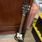 First Act ME421 Ironman Black Solid Body 6-STRING Right-handed Electric Guitar Used. Price: $50.00.