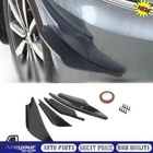 Universal Front Bumper Fins Body Splitter Spoiler Canard Carbon Fiber Look New. Price: $25.85.