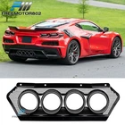 Fits 23-25 Chevy Corvette C8 Z06 ZR1 Oe Black Quad Exhaust Tips W/ Iron Grille New. Price: $379.99.