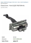 Oem Ford Rear Door Hinge Check Arm CJ5Z-7827204-A Escape 2013-2019 New. Price: $24.00.