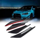 4PCS Carbon Fiber Bumper Fin Canard Splitter Valence Spoiler Diffuser Lip New. Price: $17.99.