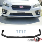 For 15-2021 Subaru Wrx Sti Sedan V-limited Style Front Bumper Lip Spoiler Black New. Price: $39.10.
