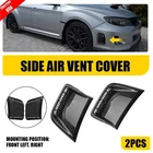 Carbon Fiber Front Bumper Side Corner Air Vent Cover Fit 2008-14 Subaru Wrx Sti New. Price: $35.90.