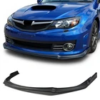 Matte Black Front Bumper Spoiler Lip Splitter Kit For 08-2010 Subaru Impreza Wrx New. Price: $55.56.