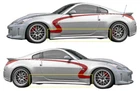 Fits 03-09 Nissan 350Z Z33 Stillen Series 2 Urethane Rocker Panel Side Skirts New. Price: $658.00.