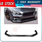 For 2015-21 Subaru Wrx Sti Carbon Look 3X Front Bumper Lip Spoiler Splitter New. Price: $51.99.