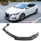 Fits 20-23 Sentra 4DR Ikon Style Front Bumper Lip Spoiler Pp Gloss Black 3PCS New. Price: $52.99.