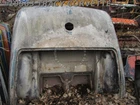 1963-1967 Corvette Convertible Rear Clip Body White Fiberglass B-pillar Back Used. Price: $9999.00.