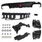 Rear Diffuser+black Tailpipe For 2015-2021 Benz W205 C205 Coupe C43 C63 Style New. Price: $191.63.