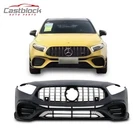 A45S Style Bumper For Mercedes-benz A-class W177 A200 A250 A300 Front Body Kit New. Price: $585.00.
