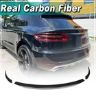 For Porsche Macan 2014-2017 Real Carbon Fiber Rear Trunk Middle Spoiler Wing Lip New. Price: $194.74.