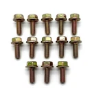 Fits Jeep Liberty Kj 02-05 2.4L Oil Pan Bolts 10.9 Yellow Zinc 6503570 New. Price: $19.99.