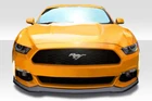 For 2015-2017 Mustang Duraflex Cvx Front Lip Spoiler Piece New. Price: $223.00.
