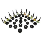 Crown 52002723MK Body Mount Master Kit For 87-95 Jeep Wrangler Yj New. Price: $167.01.