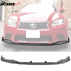 Fits 13-15 Lexus GS350 Sport Ikon Style Pp Front Bumper Lip Spoiler Splitter New. Price: $149.99.