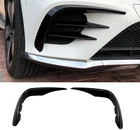 Aero Flaps Front Spoiler For Mercedes-benz Glc X253 C253 W253 Amg Line Black Neu. Price: $115.42.
