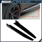 31" Universal Painted Black Side Skirt Rocker Splitters Diffuser Winglet Wind New. Price: $34.95.