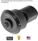Dorman 924-055 Upper And Lower Body Mount Kit Fits Ford Van F5UZ1000154A New. Price: $63.90.