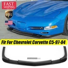 ZR1 Style Matte Black Front Bumper Lip Splitter Kit For 1997-2004 Corvette C5 Us New. Price: $89.95.