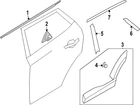 Genuine Hyundai Wheel Opening Molding Retainer Clip 87758-BE000 New. Price: $5.04.