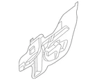 Genuine Nissan Door Water Deflector 80861-3TA1A New. Price: $47.88.