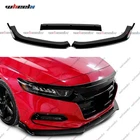 Glossy Black Front Bumper Lip Splitter Spoiler 3PCS For Honda Accord Sport 18-20 New. Price: $38.01.