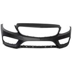 Bumper Cover Fascia Front For Mb Mercedes Class Coupe Sedan C43 Amg C300 C450 New. Price: $248.16.