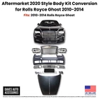 2010-2014 Rolls Royce Ghost Facelift Body Kit 2020 Style Front Rear Bumper Set New. Price: $8999.00.