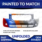 New Painted 2007-2012 Dodge Caliber Non SRT-4 Unfolded Front Bumper W/ Fog Lamp. Price: $290.98.