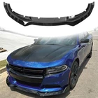 Front Bumper Lip Spoiler 2015-2023 Dodge Charger Gloss Black Ketai Compatible New. Price: $179.99.