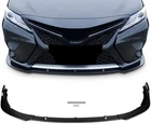 Front Bumper Lip Cover Trim For Toyota Camry Xle 2018-2019 Glossy Black New. Price: $42.98.
