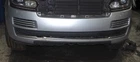 *notes* 2016 2017 Range Rover L405 Complete Front Bumper Oem Indus Silver "men" Used. Price: $799.95.