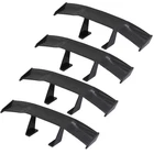 4PCS Universal Mini Spoiler Wing Carbon Fiber Style Black 6.7" New. Price: $15.63.
