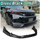 For Honda Civic 2022-2024 Yofer Gloss Black Front Bumper Lip Splitter Spoiler New. Price: $132.99.